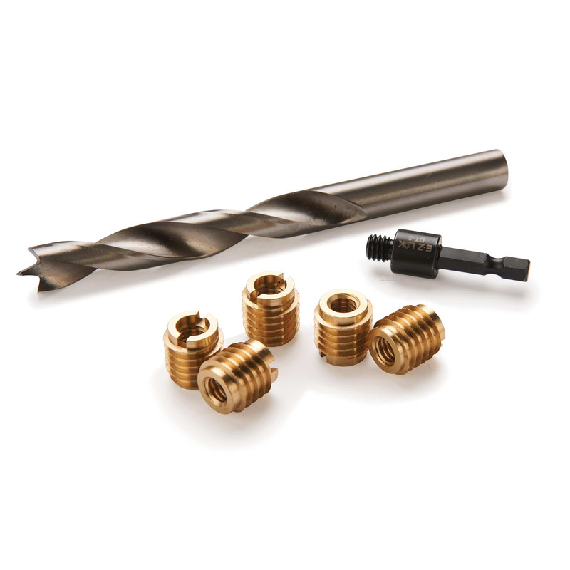 E-Z Knife 5/16-18 Threaded Insert Kit - Brass